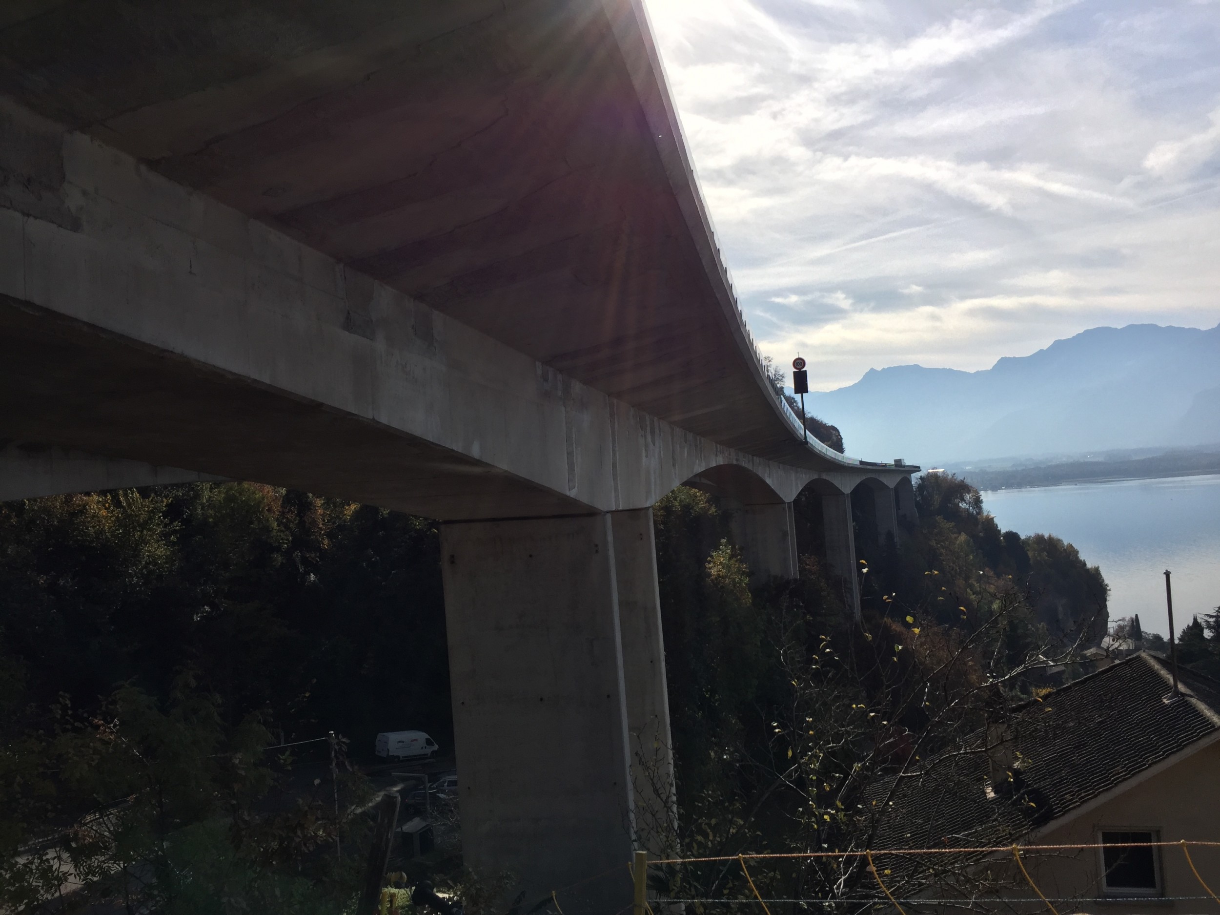 The Chillon Bridge was renovated with ultra-high-performance fibre reinforced concrete.