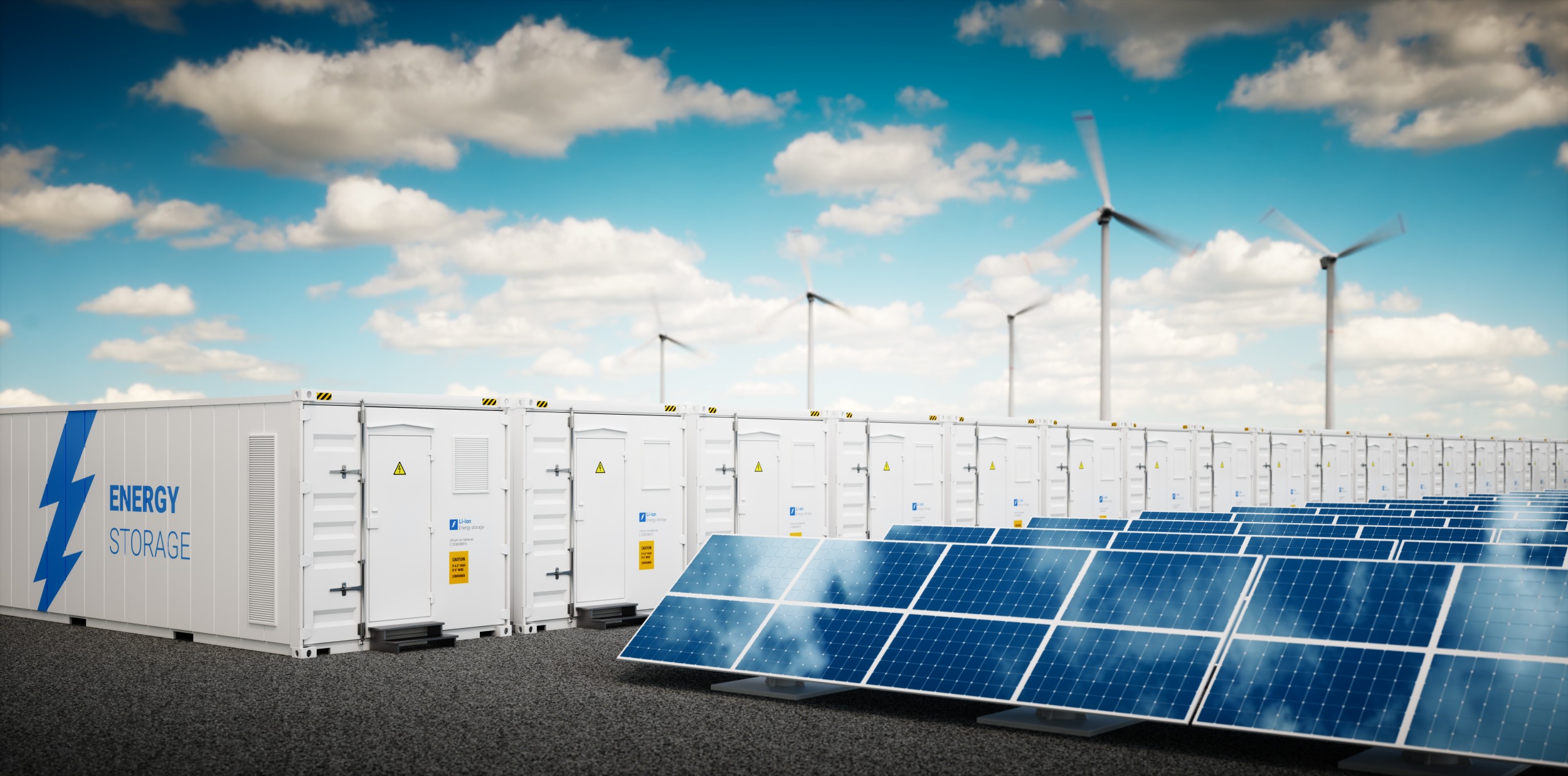 Locally generated solar or wind energy depends on local storage capacity in stationary batteries. Newly developed battery systems contribute to the optimisation of this storage.