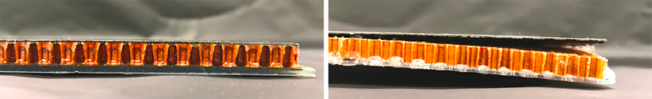 L’adhésif fait la différence : seule une colle appropriée permet à une structure composite légère de résister aux contraintes thermiques et mécaniques.